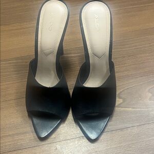 Aldo Black Women's Mules